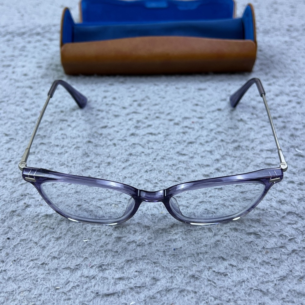 David Spencer Eyewear Meadow Violet Fade/Silver 1113 Metal Frames ONLY 51-17-140